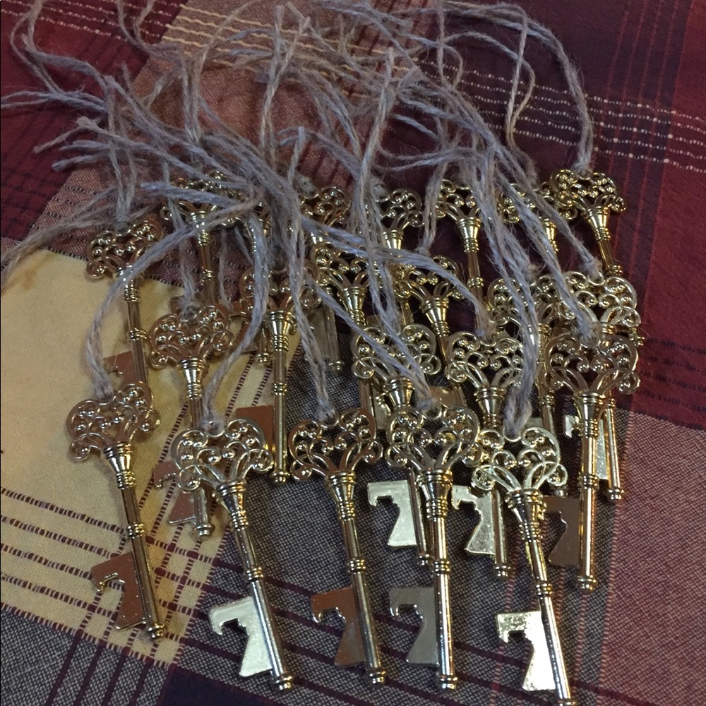 gold key bottle openers